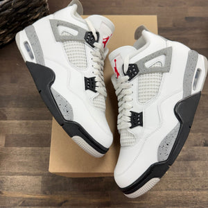 Jordan 4 Retro White Cement (2025) Size 10 (Pre-Owned) - Image 1