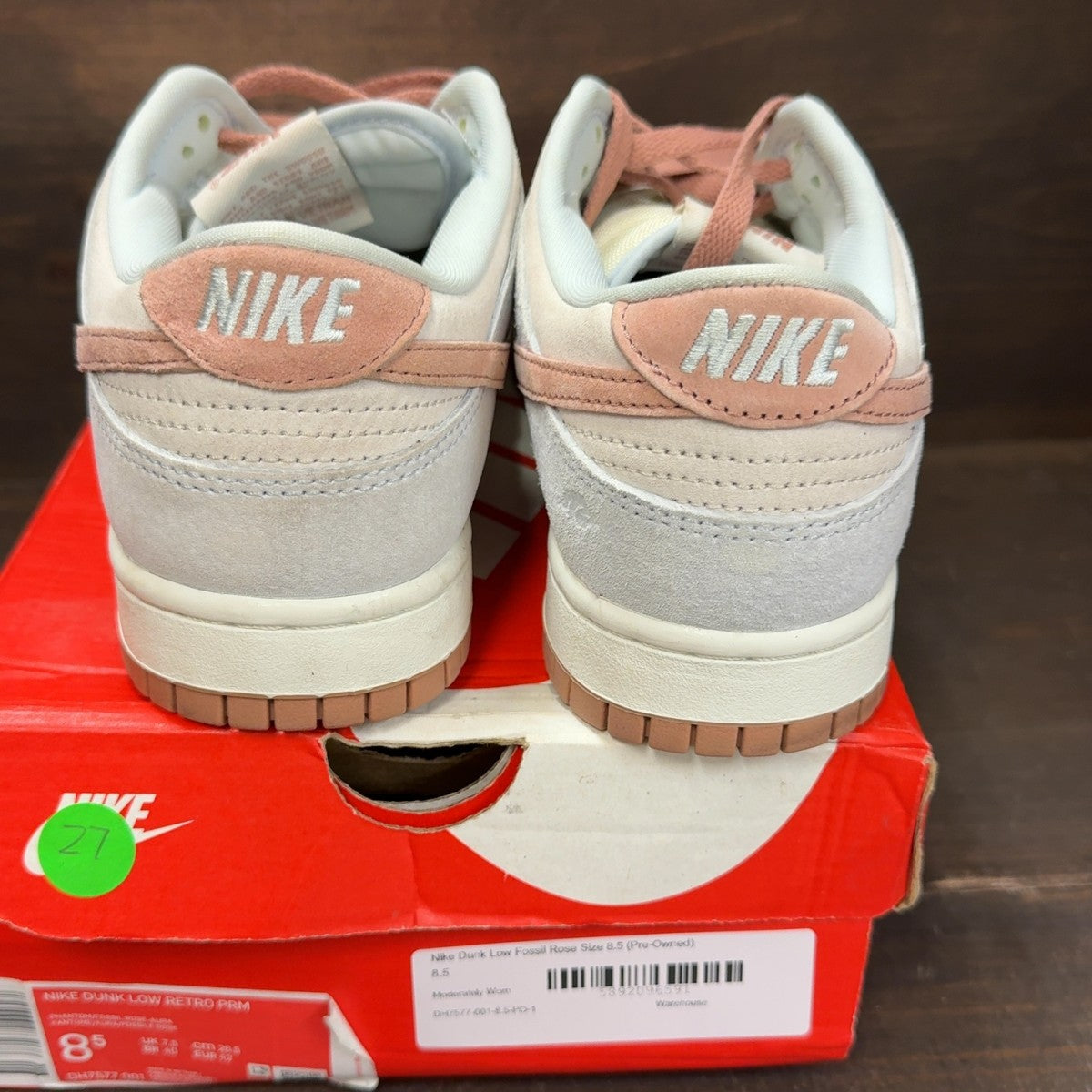 Nike Dunk Low Fossil Rose - Image 5