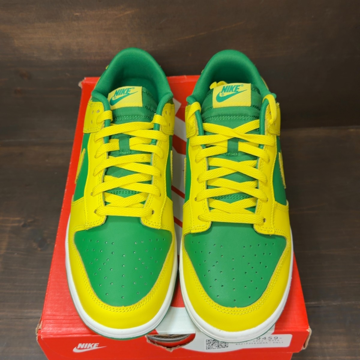 Nike Dunk Low Retro Reverse Brazil Size 10 - Image 3