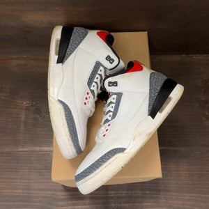 Jordan 3 Retro SE-T CO.JP Fire Red Denim Size 9.5 (Pre-Owned) - Image 2
