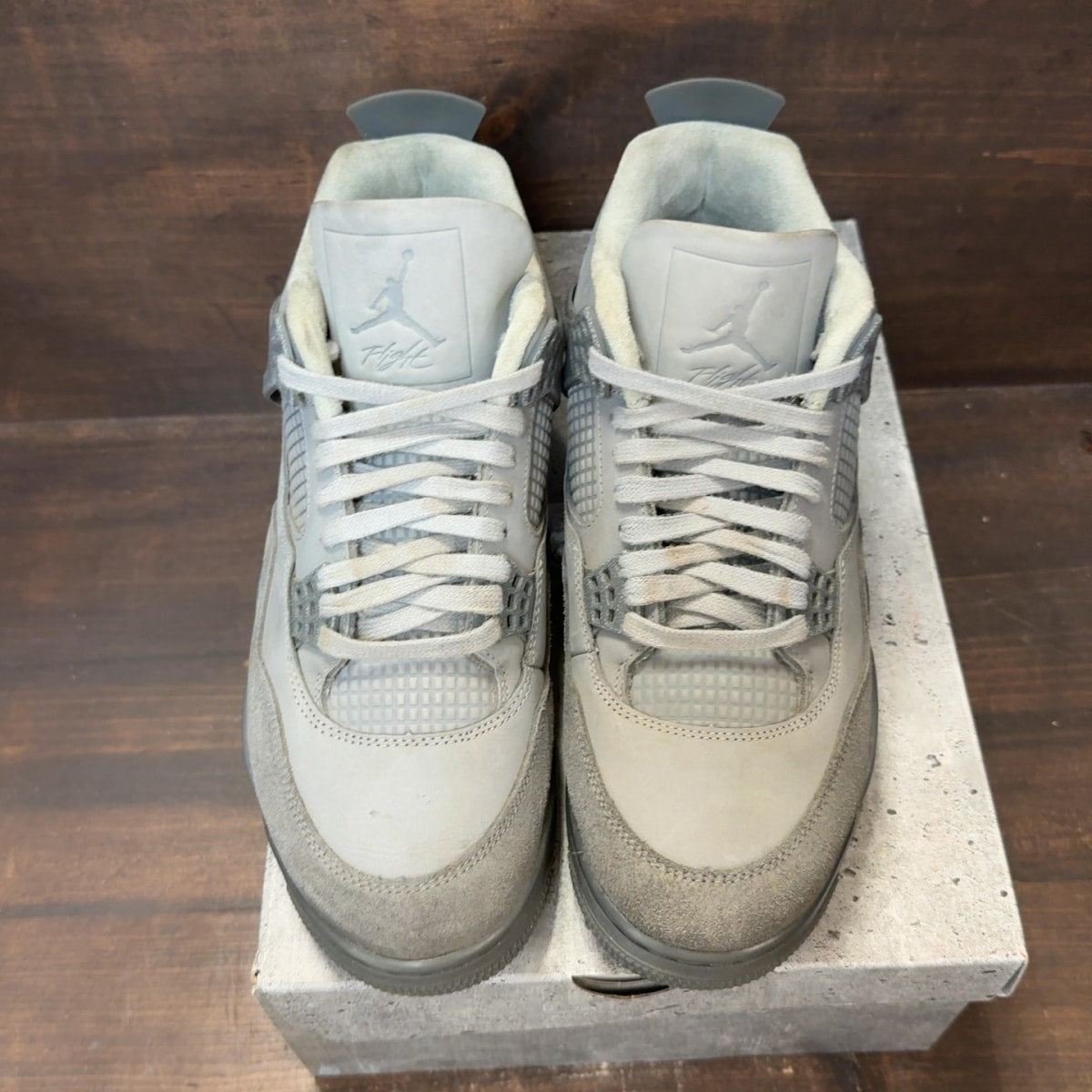 Jordan 4 Retro SE Paris Olympics Wet Cement Size 10 (Pre-Owned) - Image 3