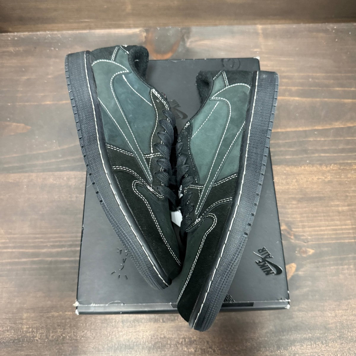 Jordan 1 Retro Low OG SP Travis Scott Black Phantom - Image 2