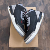Jordan 3 Retro Black Cement (2024) (GS) Size 7Y (Pre-Owned) - Image 1
