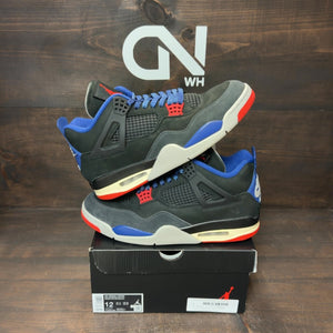 Jordan 4 Retro Rare Air (Gold Lettering) Size 12 (Pre-Owned) - Image 1