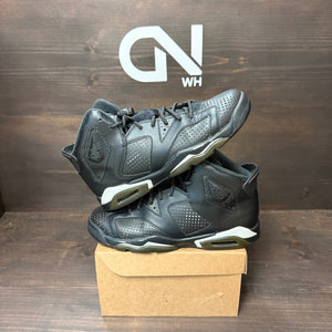 Jordan 6 Retro Black Cat (GS) Size 7Y (Pre-Owned) - Image 1