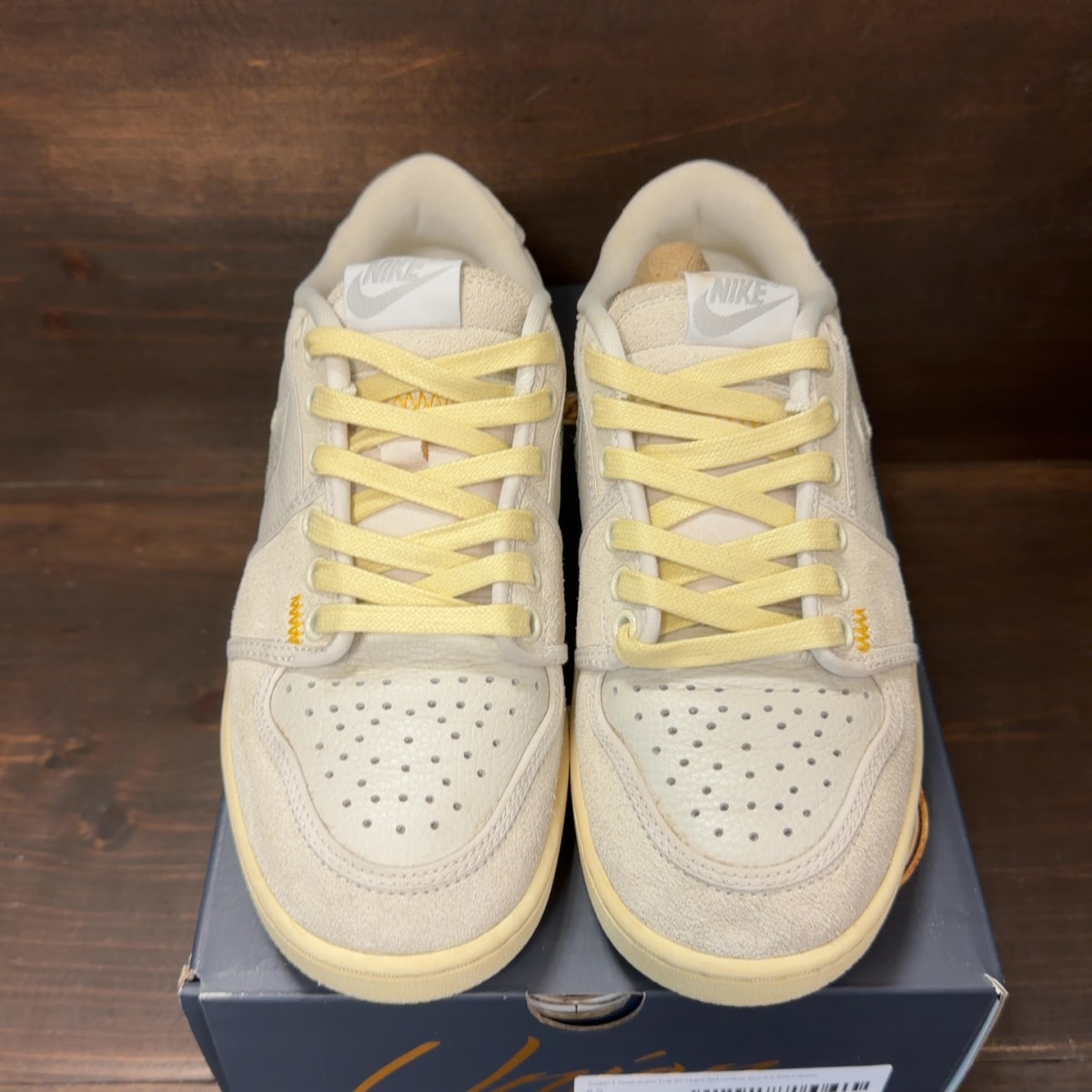 Jordan 1 Retro AJKO Low SP Union Sail Leather - Image 3
