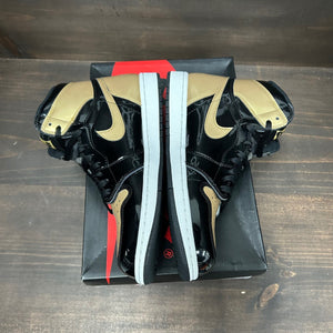 Jordan 1 Retro High NRG Patent Gold Toe - Image 4