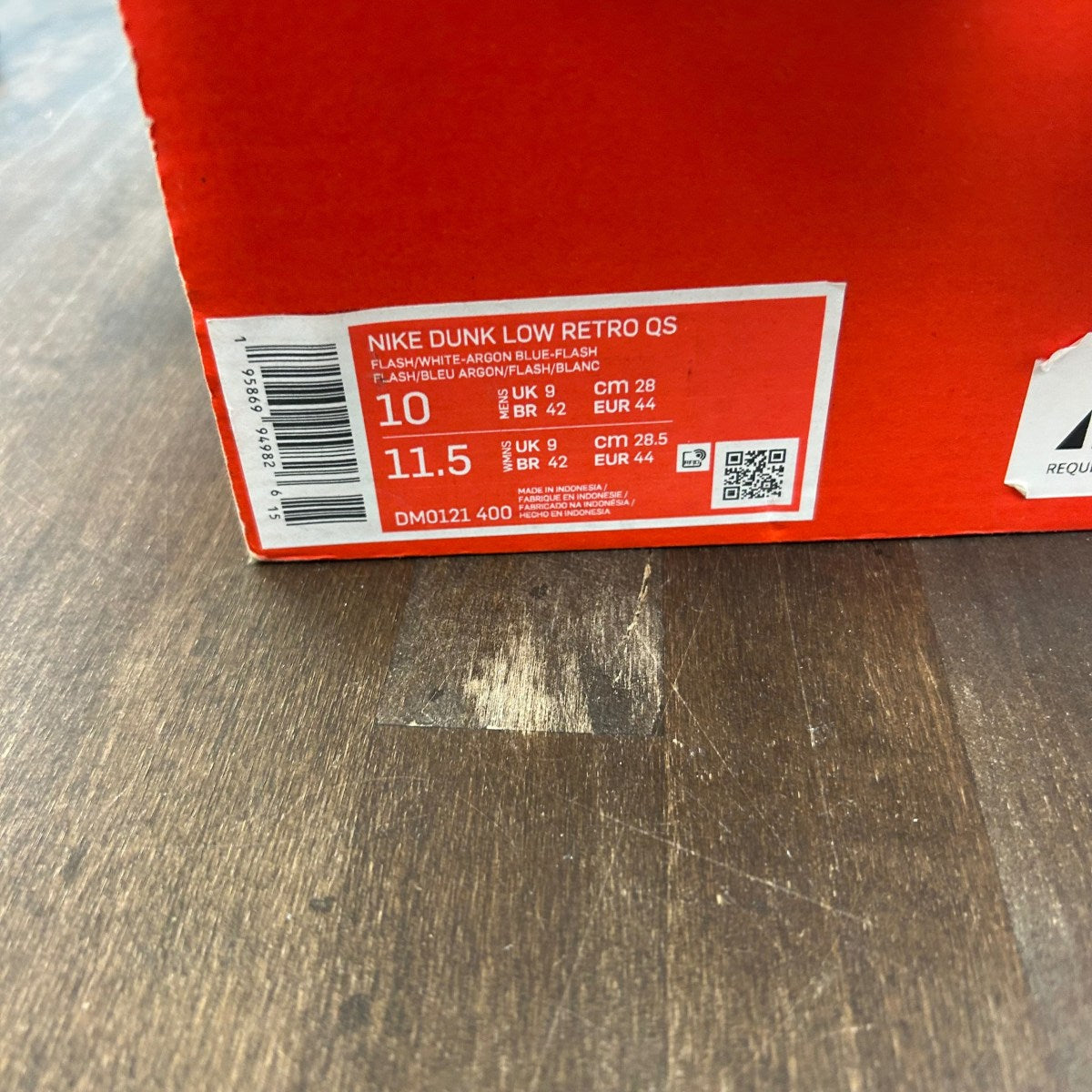 Nike Dunk Low Retro QS Argon (2022) - Image 6