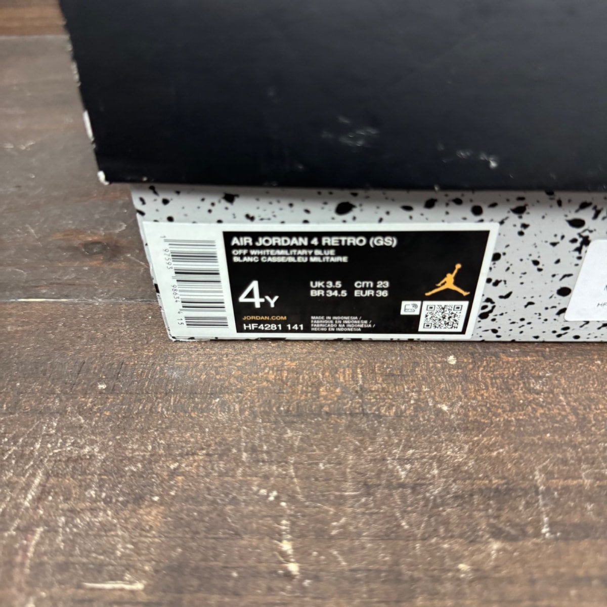 Jordan 4 Retro Military Blue (2024) (GS) - Image 7