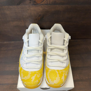 Jordan 11 Retro Low Yellow Snakeskin (Women's) - Image 3