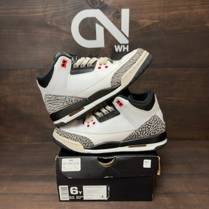 Jordan 3 Retro Infrared 23 (GS) Size 6Y (Pre-Owned)