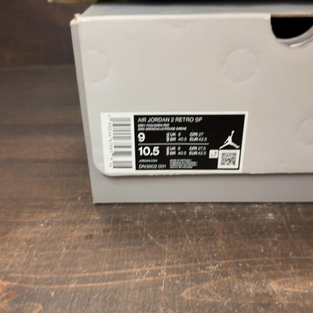 Jordan 2 Retro SP Union Grey Fog - Image 7