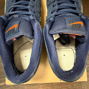 Nike SB Dunk Low Navy Black Gum Size 7.5 (Pre-Owned) - Image 5