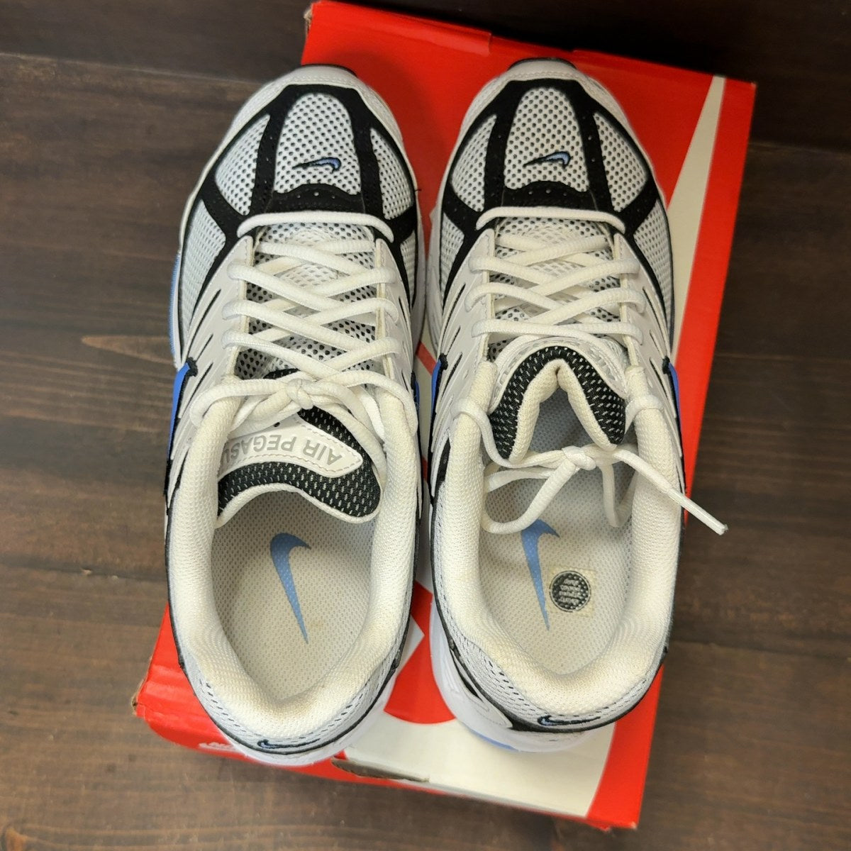 Nike Air Peg 2K5 White Black Metallic Silver Royal Pulse - Image 5