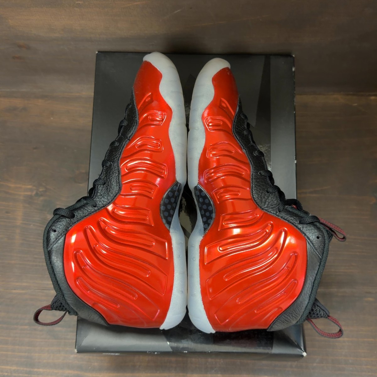 Nike Little Posite One Metallic Red (2023) (GS) - Image 5