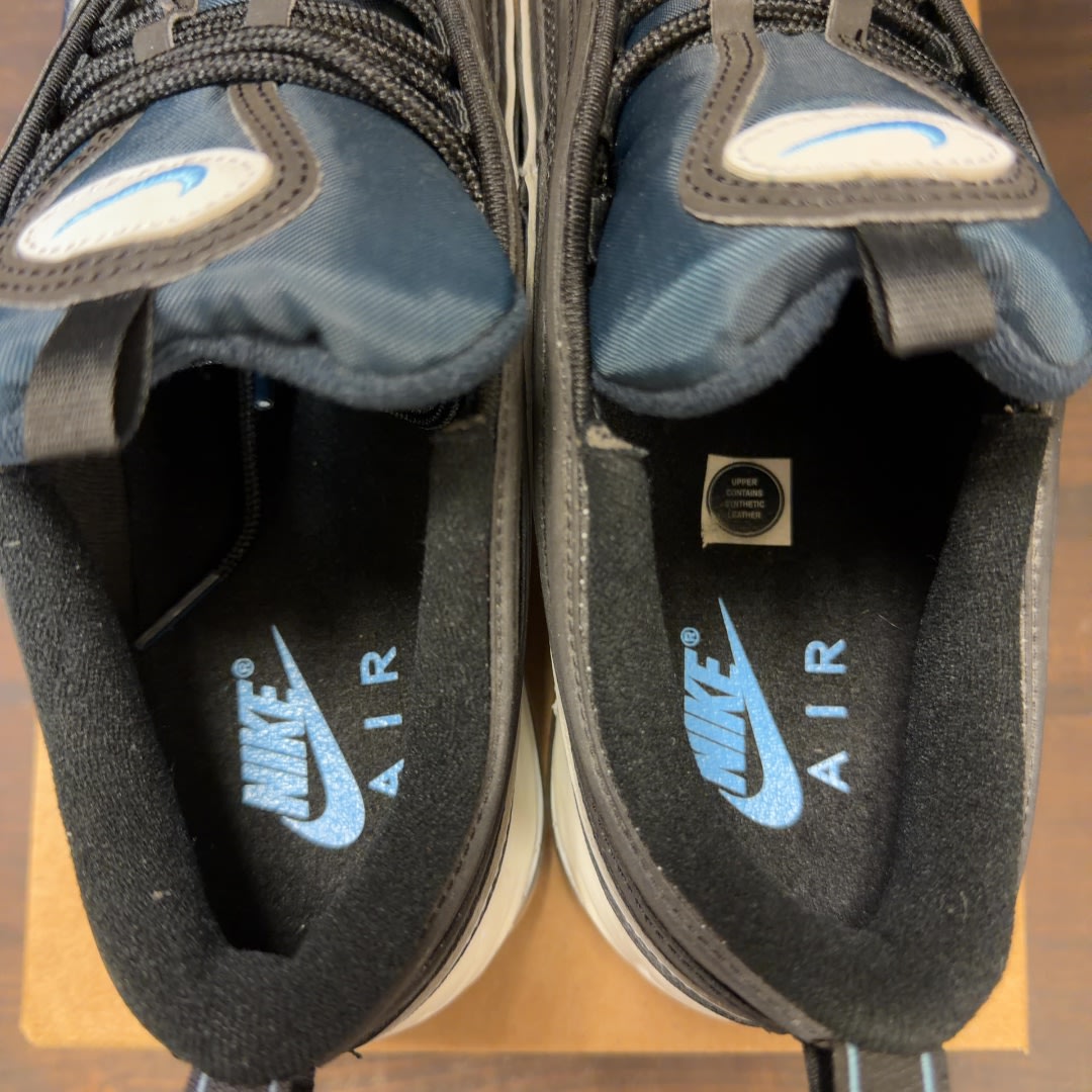 Nike Air Max 97 Black Dark Obsidian University Blue Size 9.5 (Pre-Owned) - Image 5