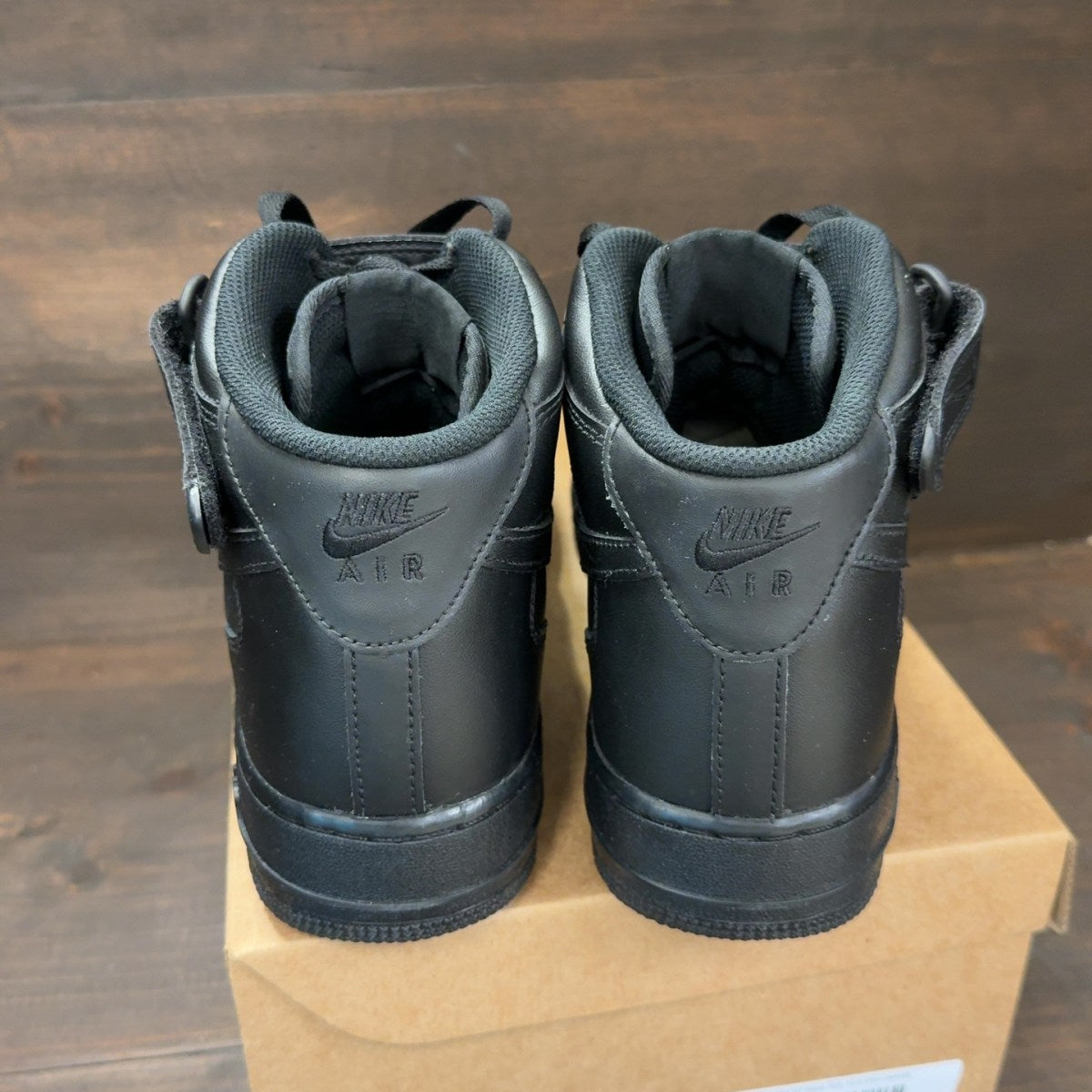 Nike Air Force 1 Mid '07 Black Size 10.5 (Pre-Owned) - Image 4