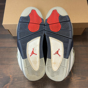 Jordan 4 Retro Midnight Navy (GS) Size 6Y (Pre-Owned) - Image 6