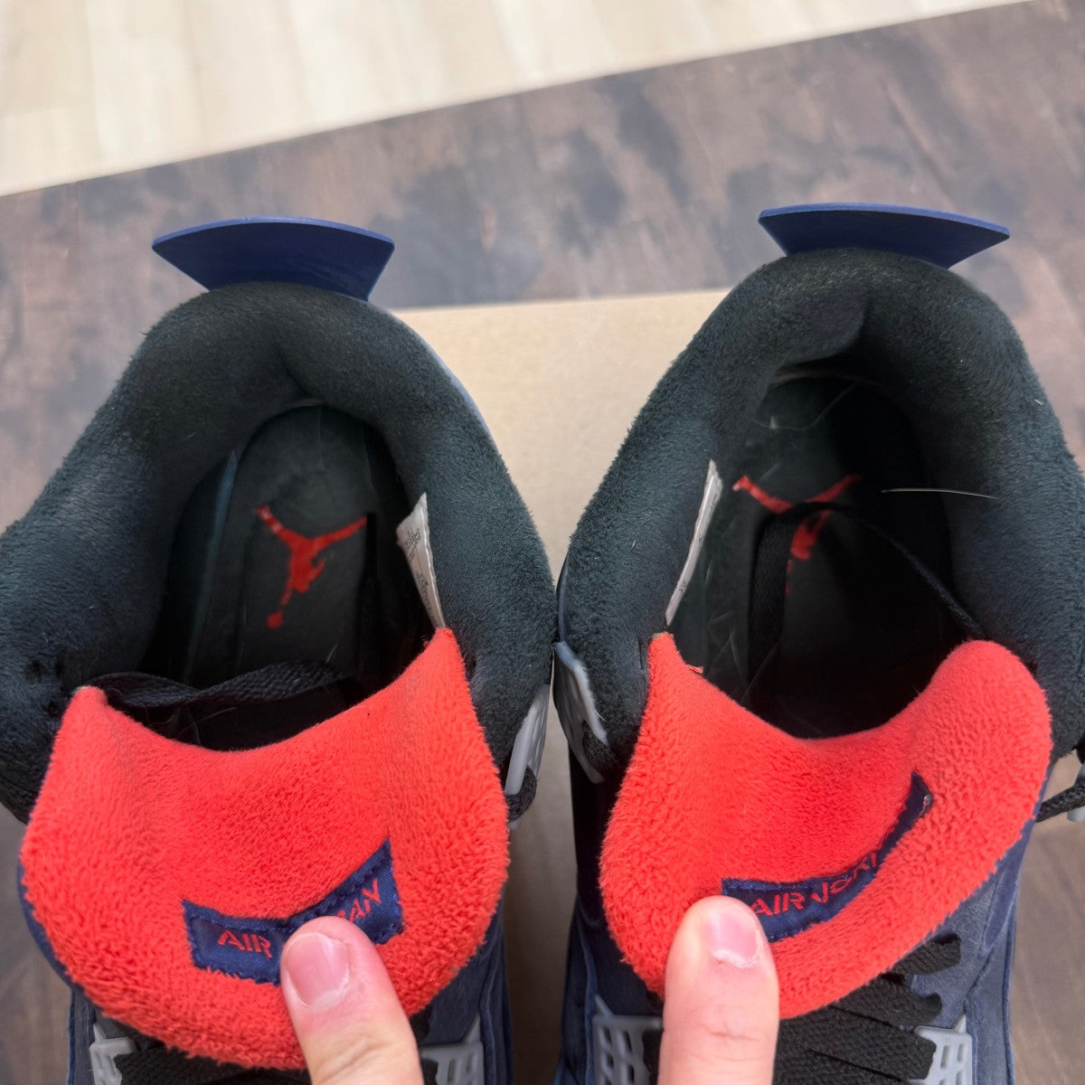 Jordan 4 Retro Winterized Loyal Blue Size 10 (Pre-Owned) - Image 3
