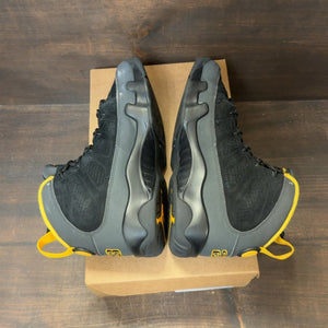 Jordan 9 Retro Dark Charcoal University Gold Size 8 (Pre-Owned) - Image 5