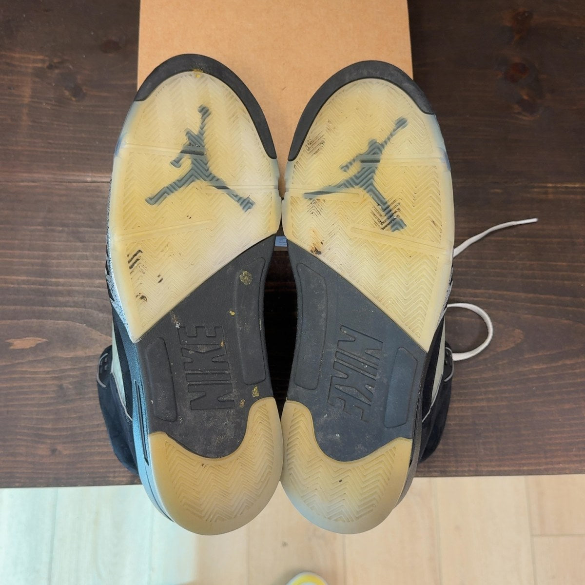 Jordan 5 Retro OG Black Metallic Reimagined Size 14 (Pre-Owned) - Image 8
