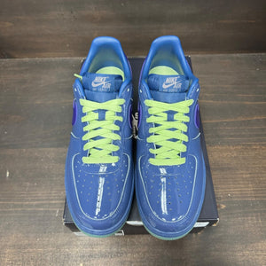 Nike Air Force 1 Low Patent Leather Mystic Navy Grape Ice - Image 4