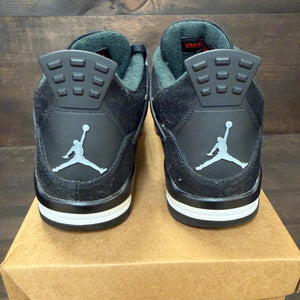 Jordan 4 Retro SE Black Canvas Size 11 (Pre-Owned) - Image 4