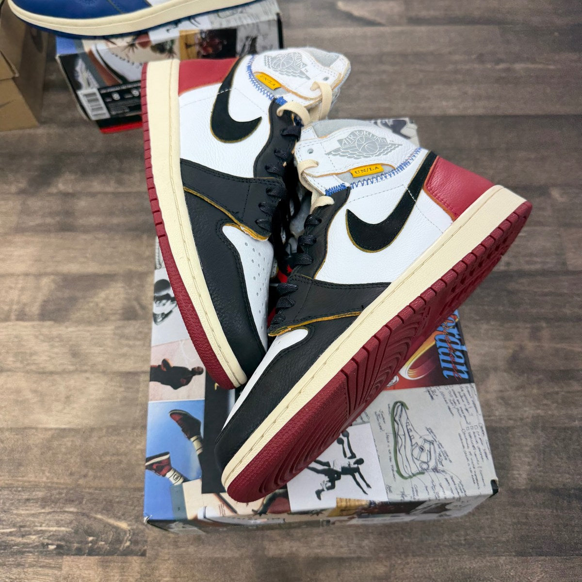 Jordan 1 Retro High Union Los Angeles Black Toe - Image 1
