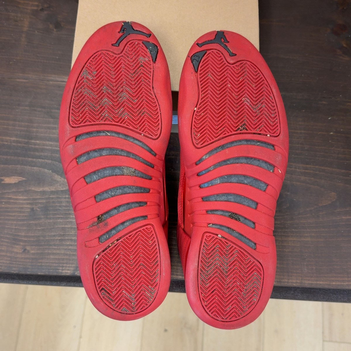 Jordan 12 Retro Gym Red (2018) Size 12 (Pre-Owned) - Image 8
