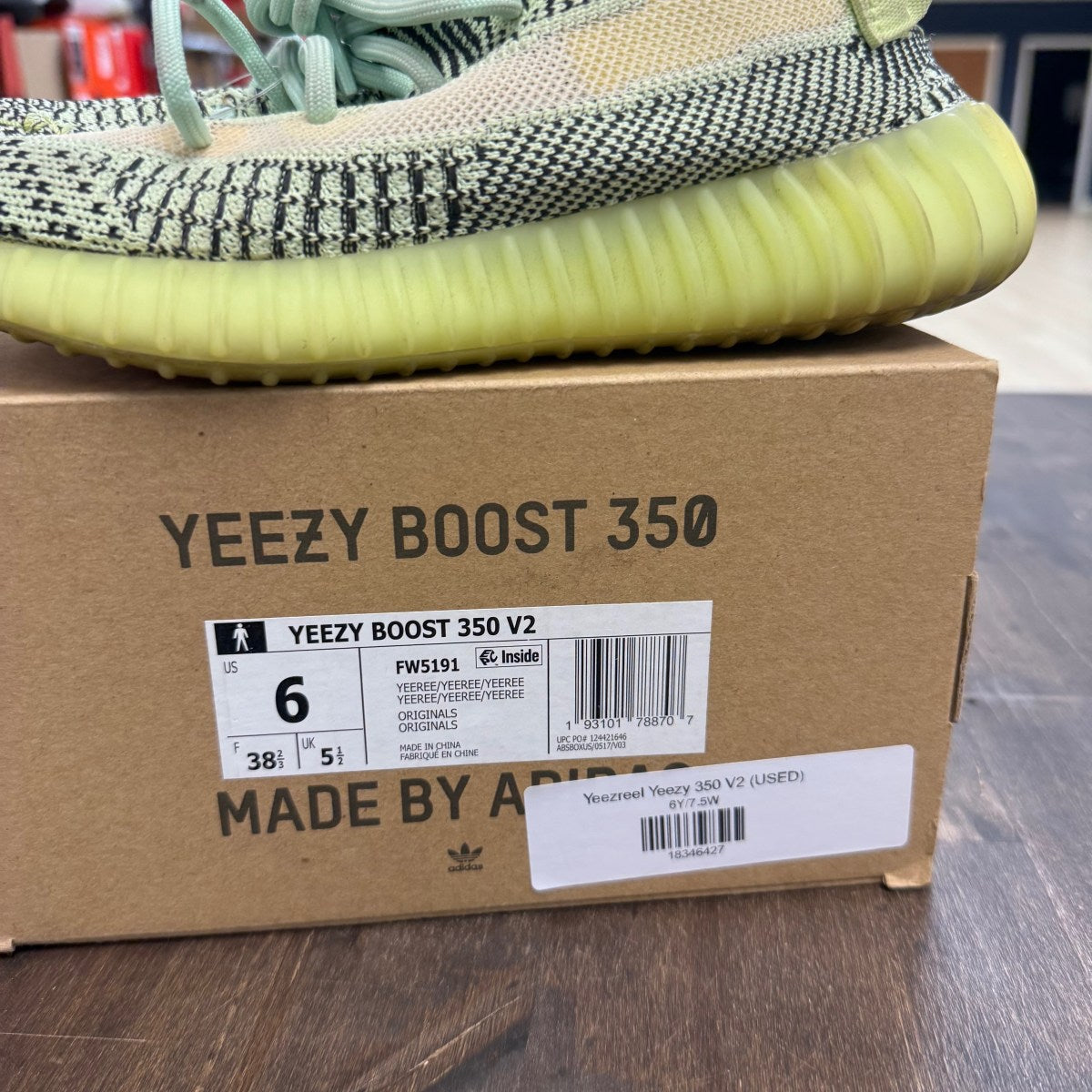 adidas Yeezy Boost 350 V2 Yeezreel (Non-Reflective) - Image 6