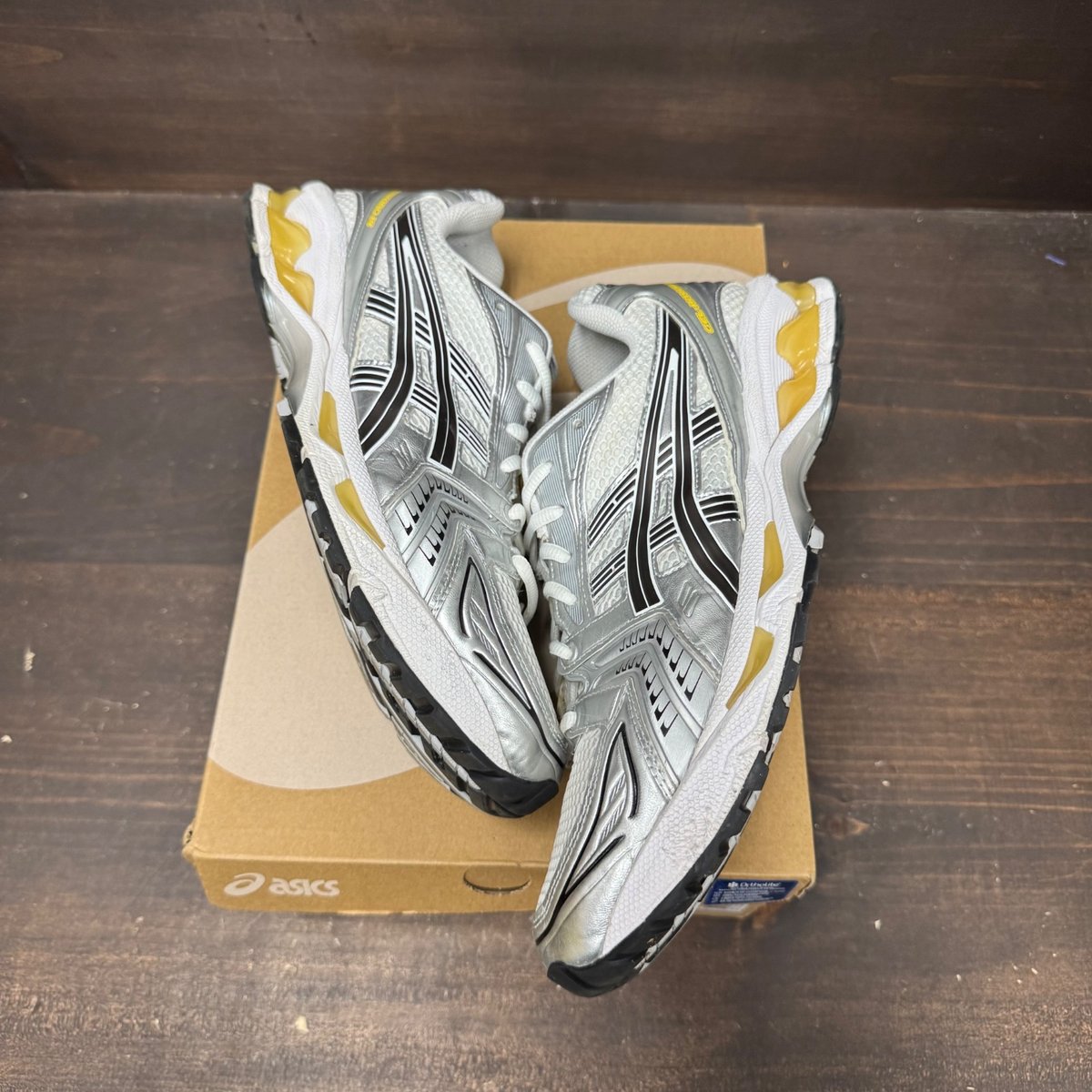 ASICS GEL-Kayano 14 Tai Chi Yellow Size 10.5 (Pre-Owned) - back
