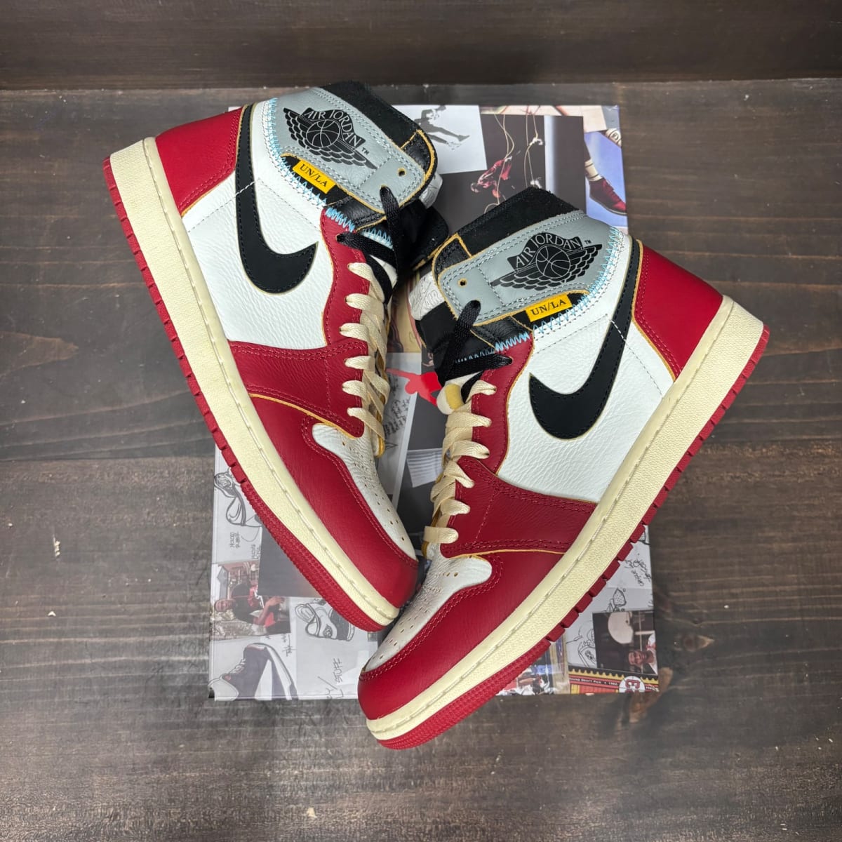 Jordan 1 Retro High OG SP Union LA Chicago Shadow Size 9 (Pre-Owned) - back