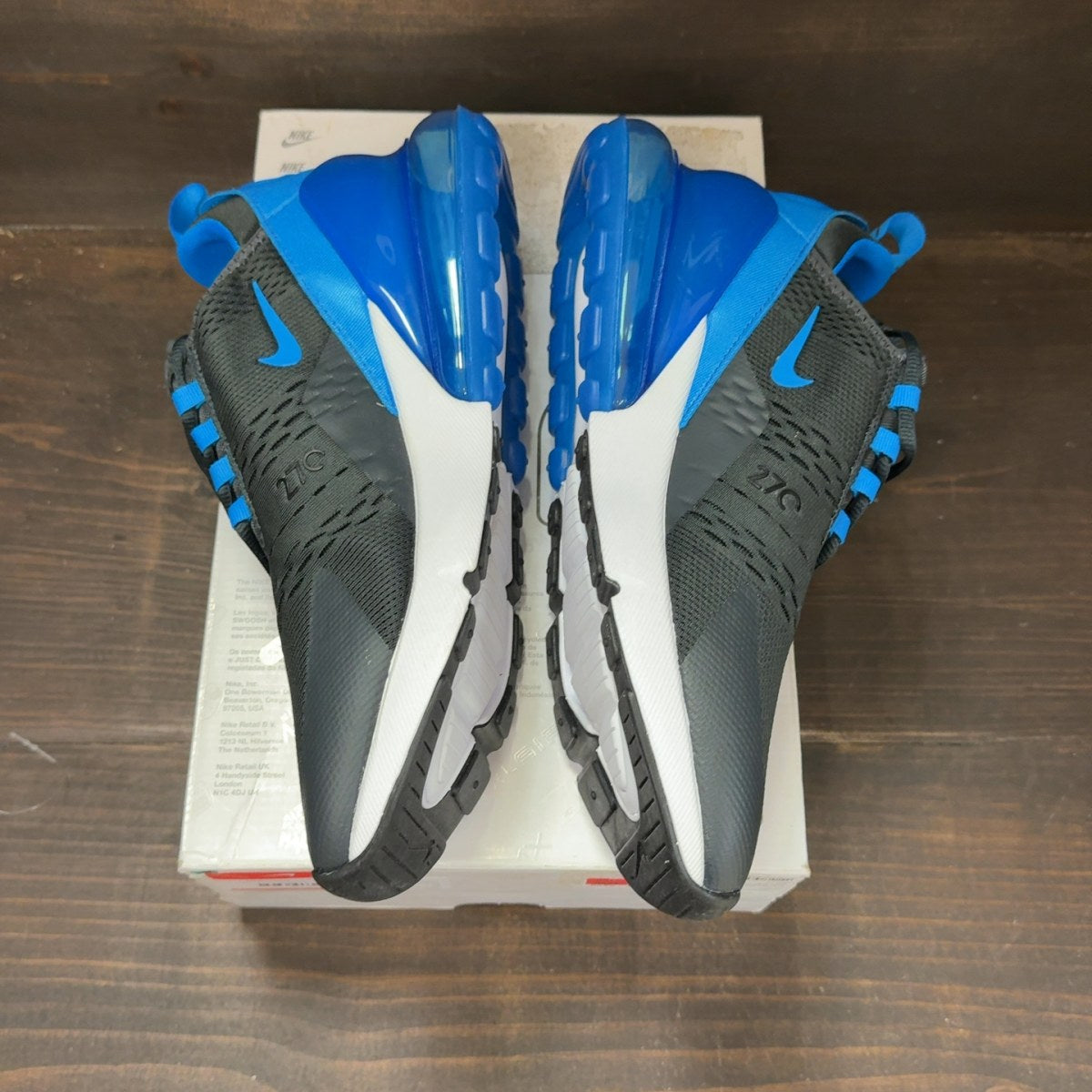 Nike Air Max 270 Anthracite Photo Blue - Image 4
