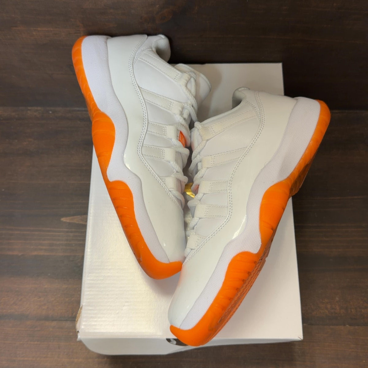 Jordan 11 Retro Low Citrus (2021) (Women's) - Image 2