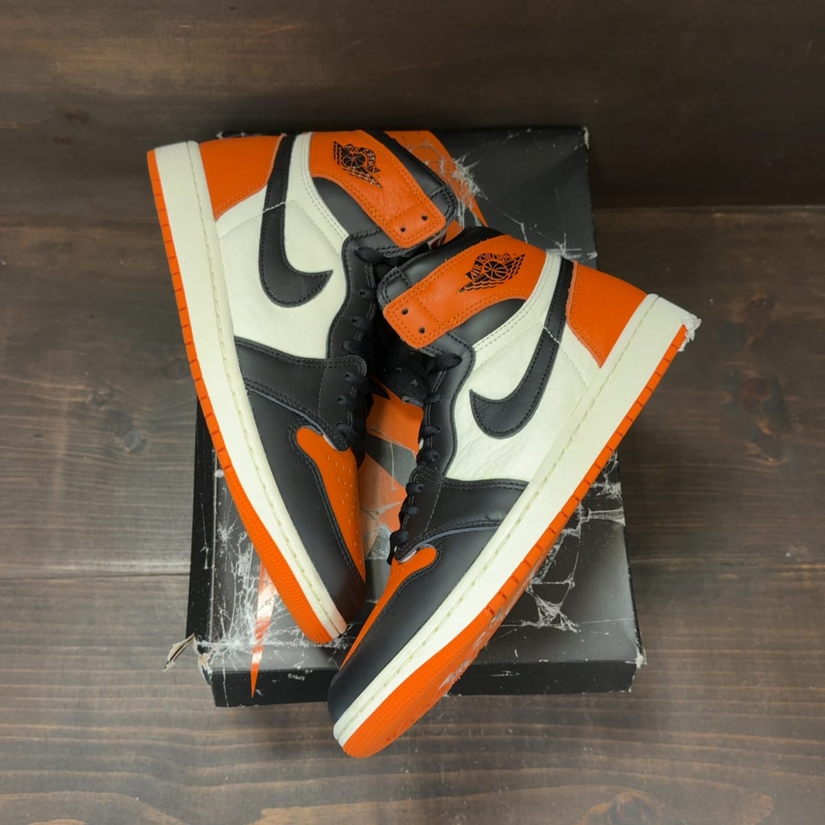 Jordan 1 Retro High OG Shattered Backboard (2025) Size 10.5 (Pre-Owned) - back