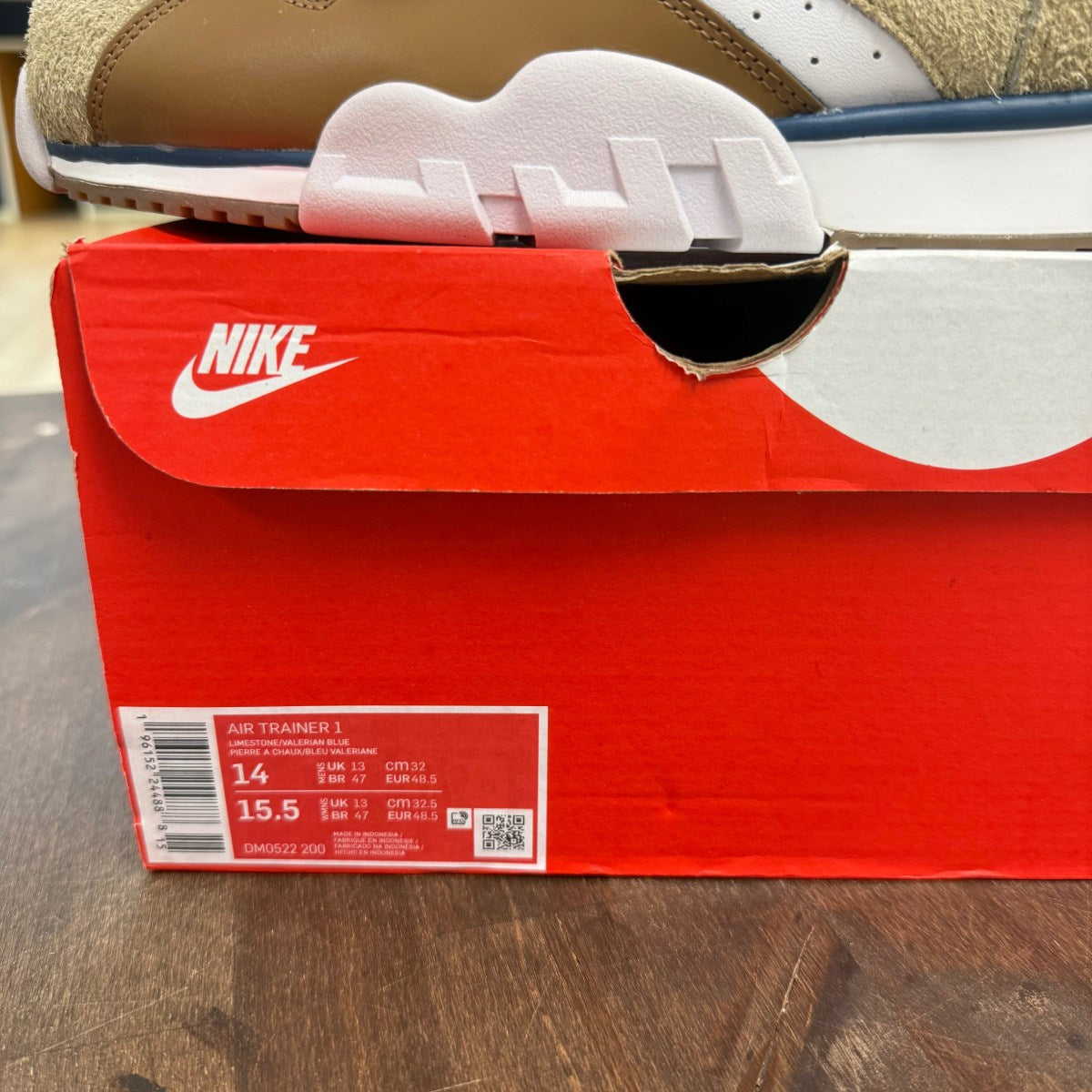 Nike Air Trainer 1 Limestone - Image 3