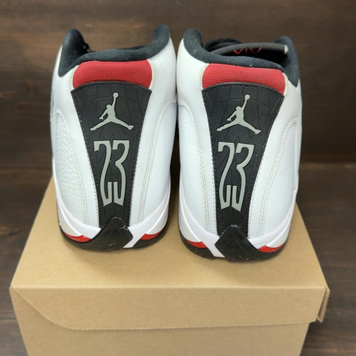 Jordan 14 Retro Black Toe (2024) Size 12.5 (Pre-Owned) - Image 5