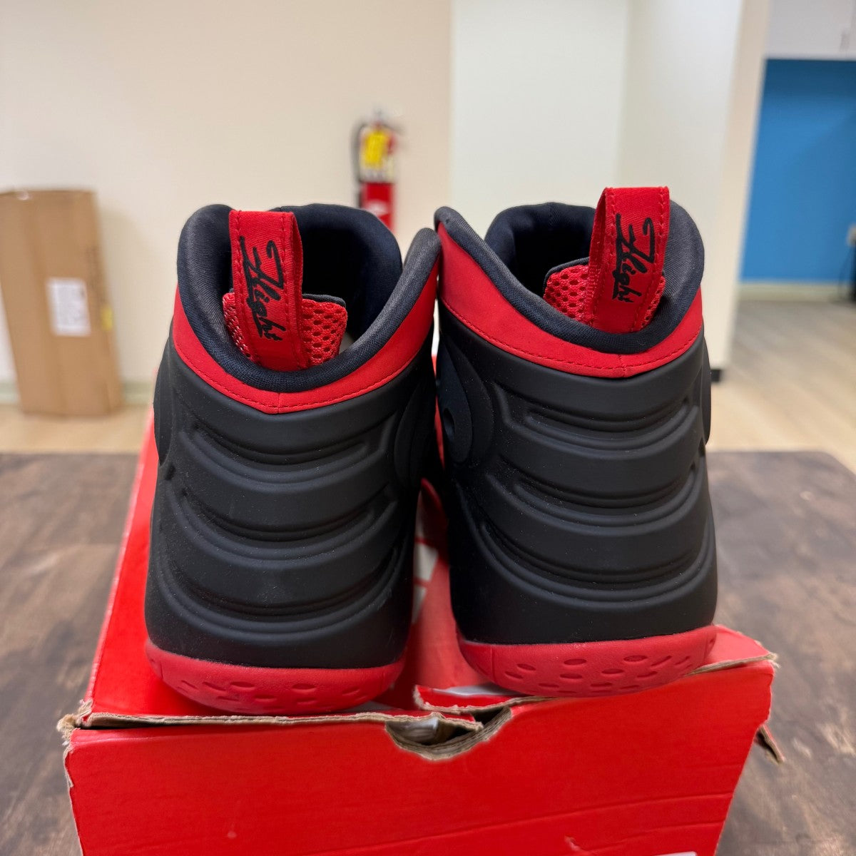 Nike Zoom Rookie University Red Black - Image 3