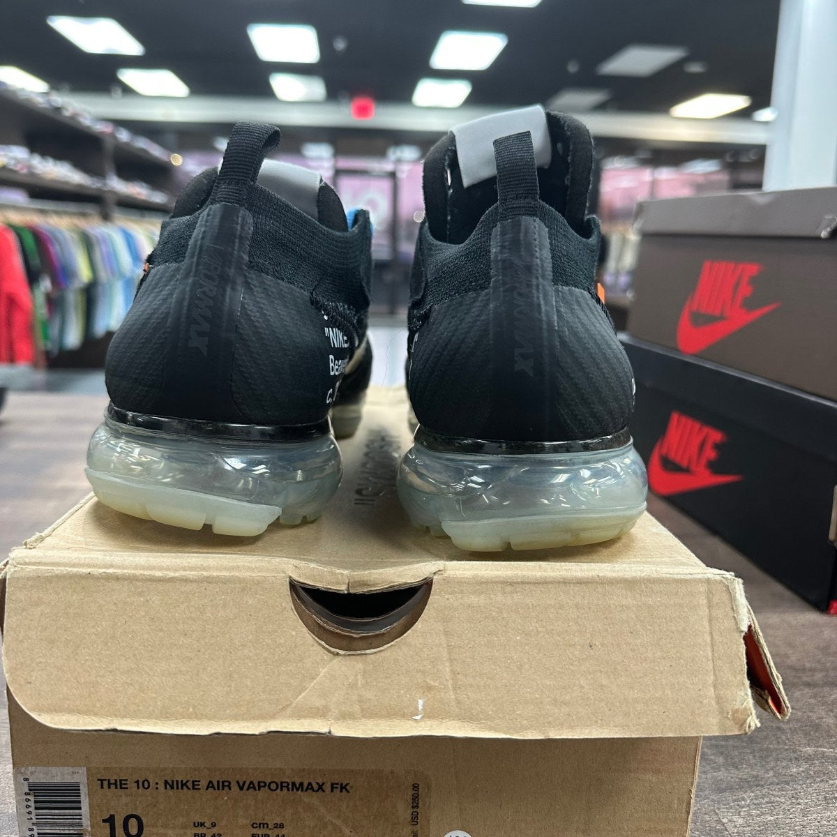 Nike Air VaporMax Off-White Black (2018) - Image 8