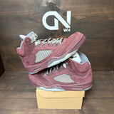 Jordan 5 Retro Burgundy (2023) Size 13 (Pre-Owned) - Image 1