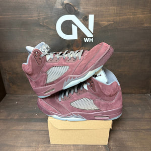 Jordan 5 Retro Burgundy (2023) Size 13 (Pre-Owned) - Image 1
