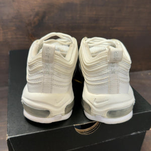 Nike Air Max 97 White Metallic Silver (GS) Size 5Y (Pre-Owned) - Image 4