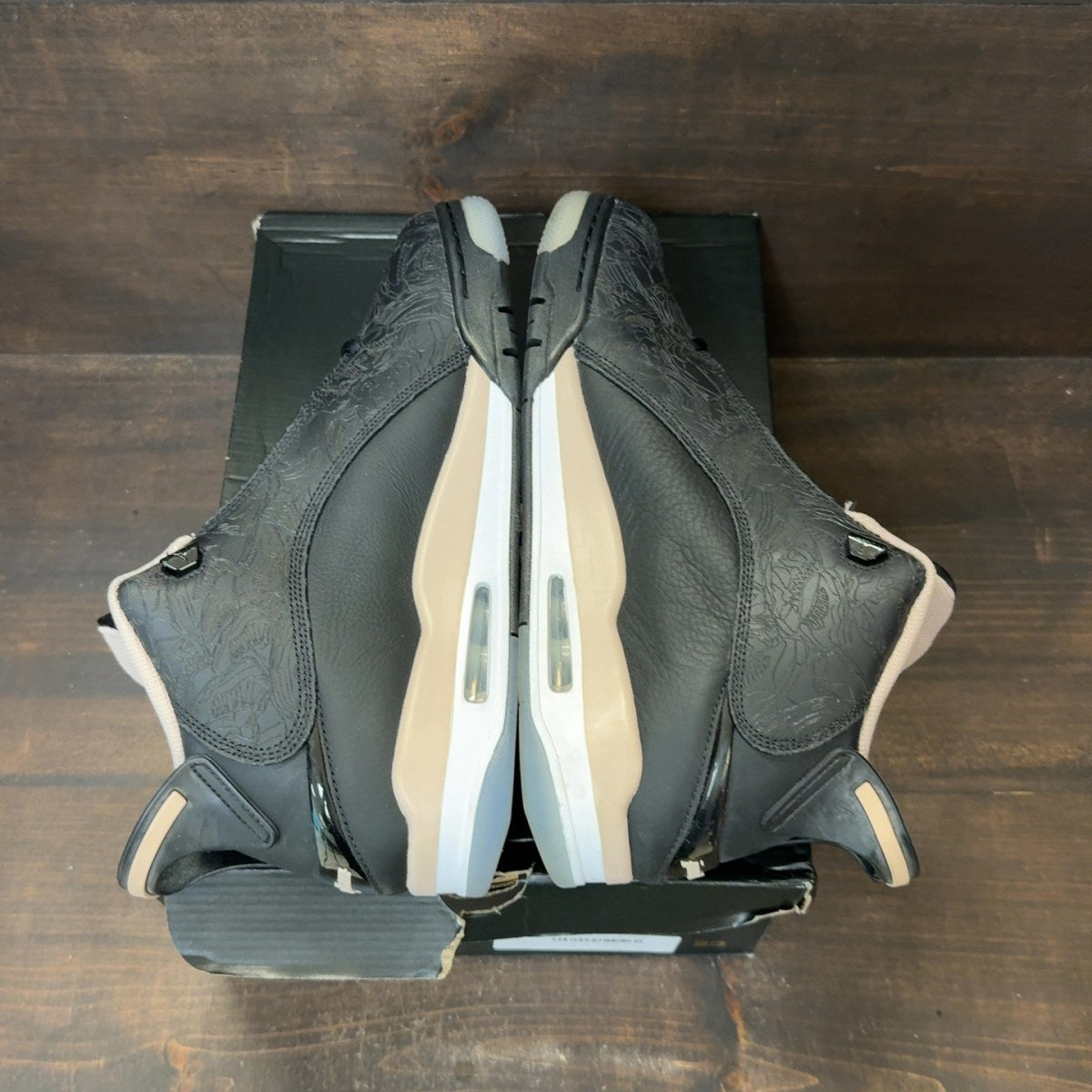 Jordan Dub Zero Black Fossil Stone - Image 6