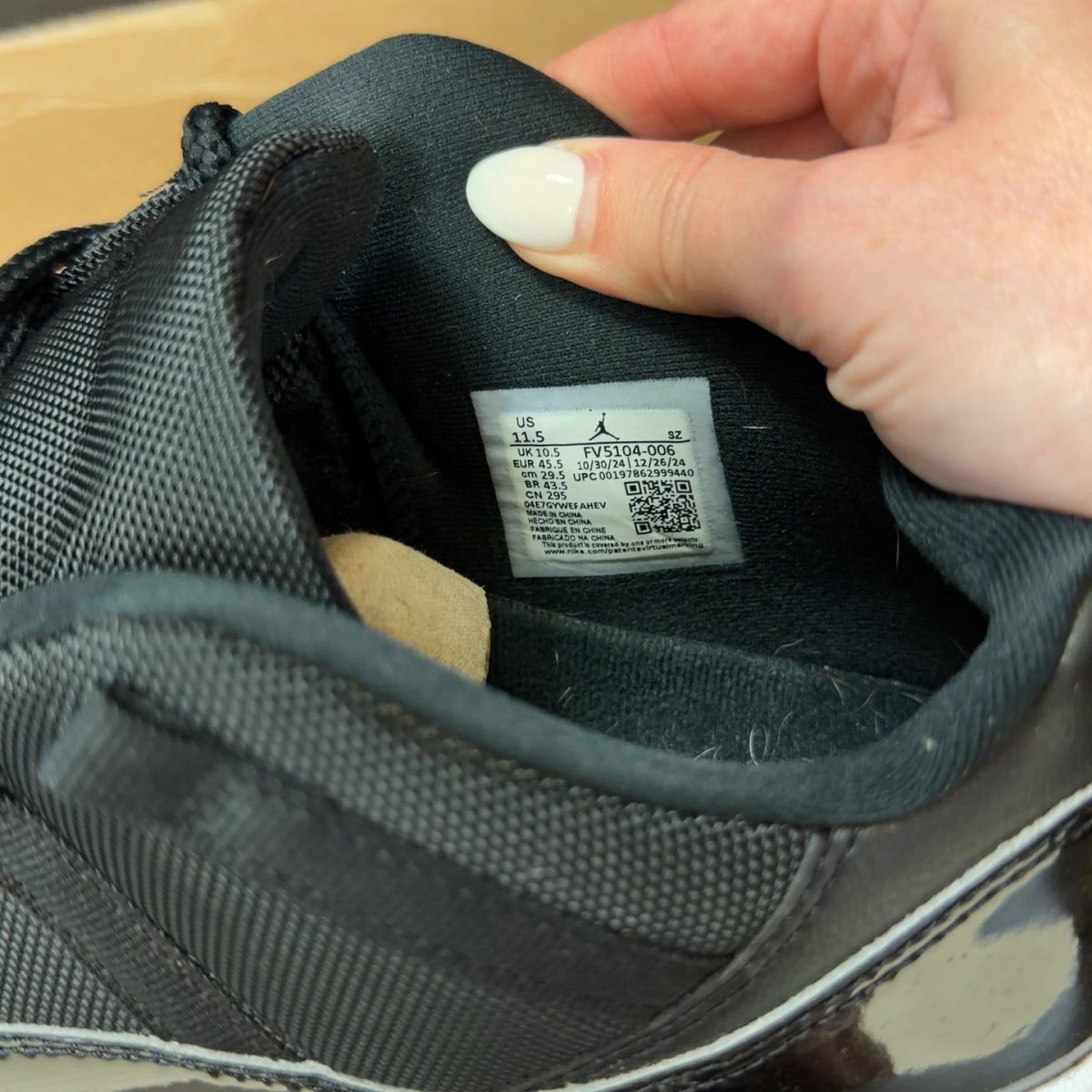 Jordan 11 Retro Low Bred (2025) - Image 8