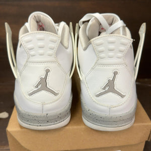 Jordan 4 Retro White Oreo (2021) Size 10.5 (Pre-Owned) - Image 5