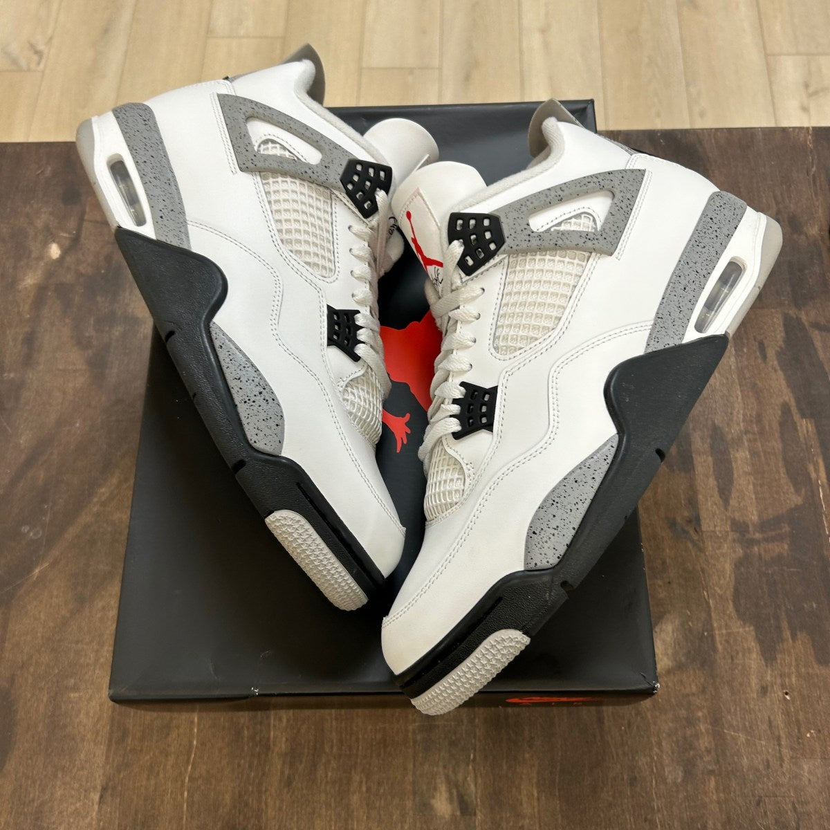 Jordan 4 Retro White Cement (2025) - Image 1