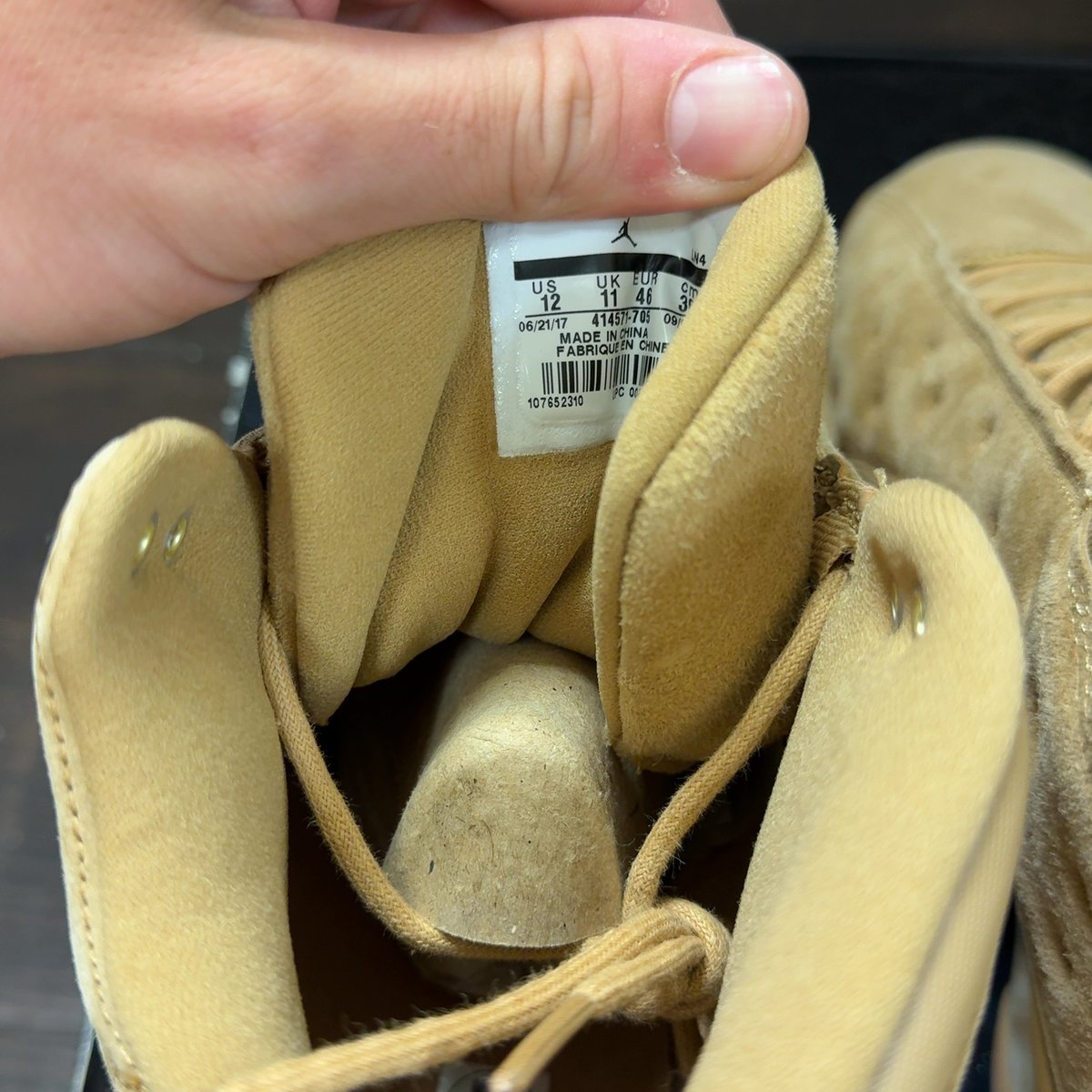 Jordan 13 Retro Wheat Size 12 (Pre-Owned) - aux