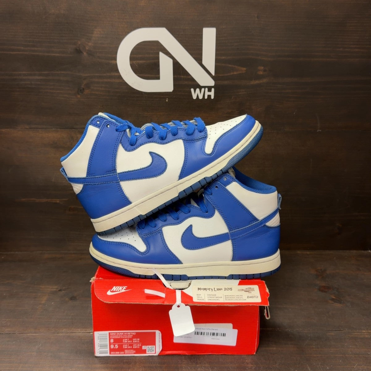 Nike Dunk High Game Royal - Image 1