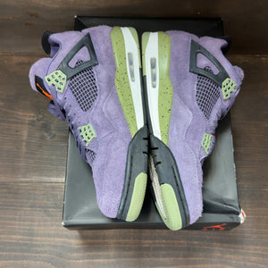 Jordan 4 Retro Canyon Purple (Women's) - Image 4