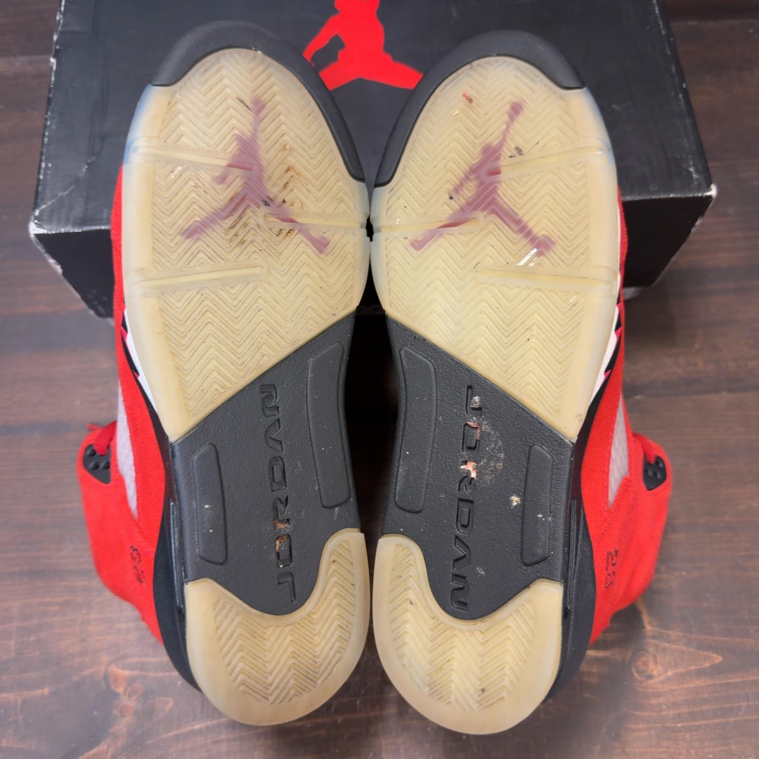 Jordan 5 Retro Raging Bull Red (2021) (GS) - Image 6